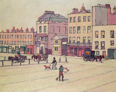 Cumberland Market by Robert Polhill Bevan